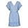 Textil Ženy Krátké šaty Le Temps des Cerises DIONY Modrá