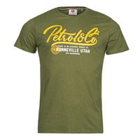 Textil Muži Trička s krátkým rukávem Petrol Industries T-Shirt SS Classic Print Prachová / Army