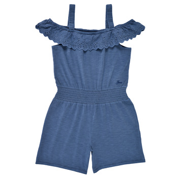 Textil Dívčí Overaly / Kalhoty s laclem Guess ANCESTEA Tmavě modrá