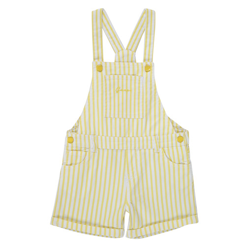 Textil Dívčí Overaly / Kalhoty s laclem Guess AVENO Žlutá