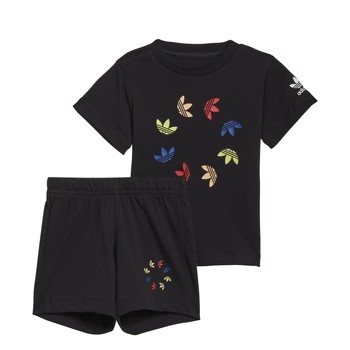 Textil Děti Set adidas Originals SHORT TEE SET Černá