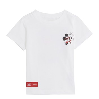Textil Děti Trička s krátkým rukávem adidas Originals DELPHINE Bílá