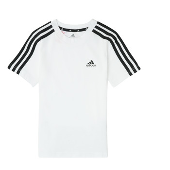 Textil Chlapecké Trička s krátkým rukávem adidas Performance EMBARKA Bílá