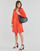 Textil Ženy Krátké šaty Lauren Ralph Lauren SHAVILYA-LONG SLEEVE-DAY DRESS Oranžová