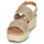 Boty Ženy Sandály Refresh 79589-TAUPE Béžová / Zlatá
