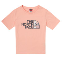Textil Dívčí Trička s krátkým rukávem The North Face EASY RELAXED TEE Růžová