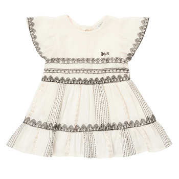 Textil Dívčí Krátké šaty Ikks ABAUSIDDIS Bílá