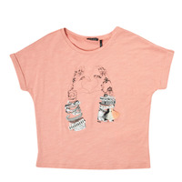 Textil Dívčí Trička s krátkým rukávem Ikks EAGLEA Růžová