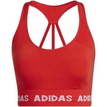 Textil Ženy Sportovní podprsenky adidas Originals Training Aeroknit Červené