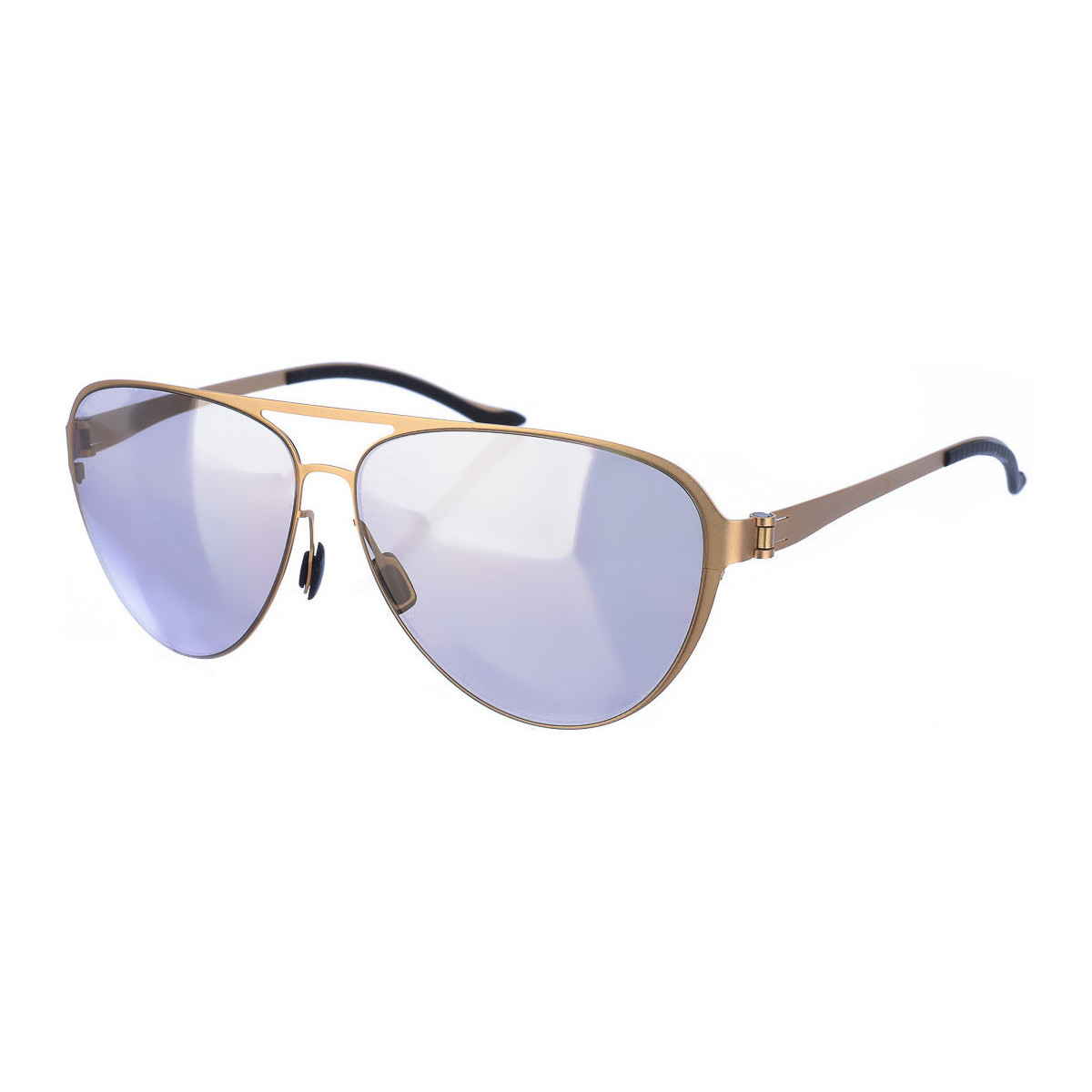 Hodinky & Bižuterie Muži sluneční brýle Mercedes M1040-A Zlatá