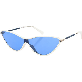 Hodinky & Bižuterie Ženy sluneční brýle Calvin Klein Jeans CKJ19702S-100 Bílá