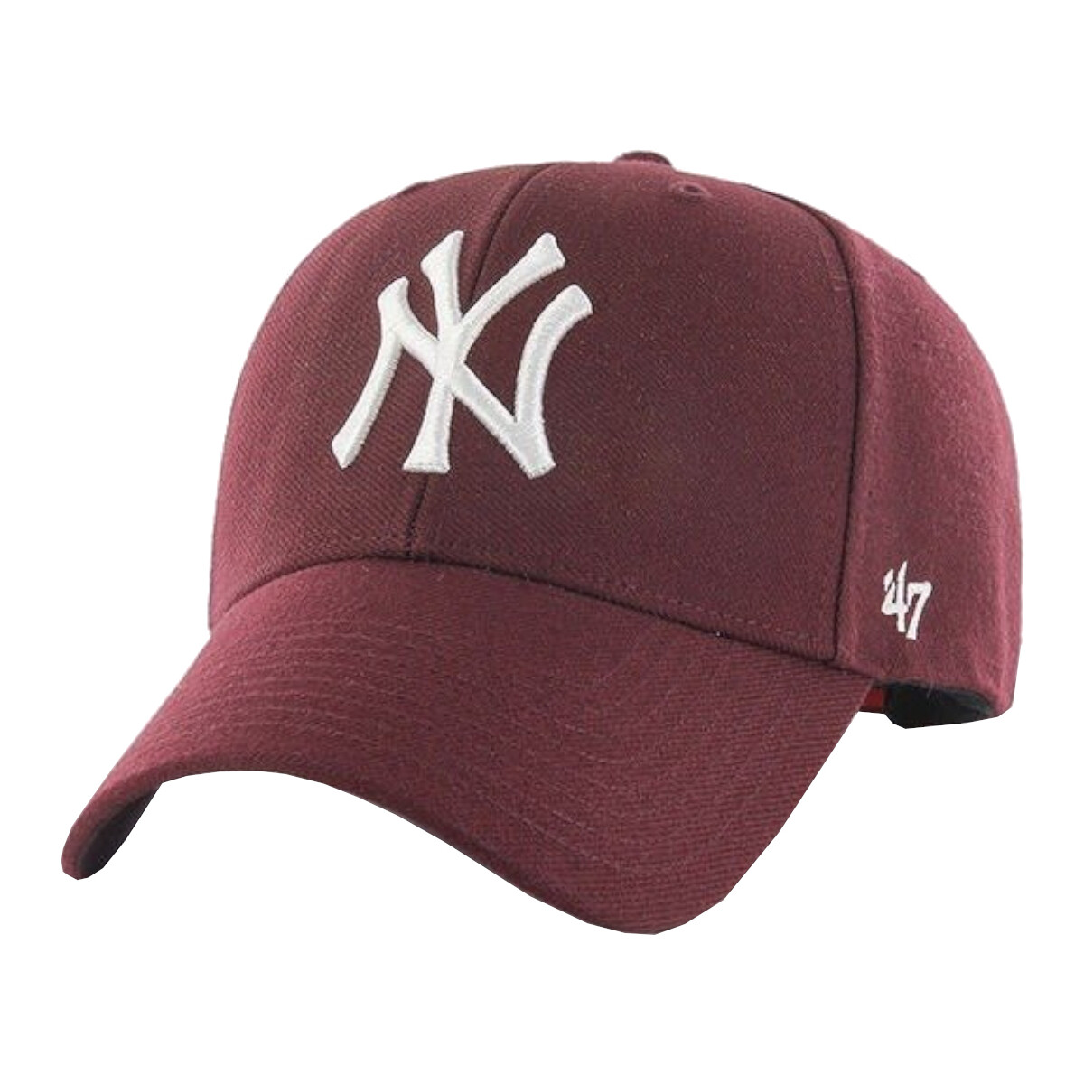 Textilní doplňky Kšiltovky '47 Brand New York Yankees MVP Cap Bordó