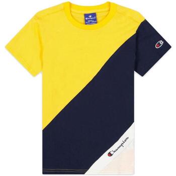 Textil Chlapecké Trička s krátkým rukávem Champion  Žlutá