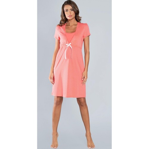 Textil Ženy Těhotenská móda Italian Fashion Noční košile Radosc raspberry 