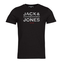 Textil Muži Trička s krátkým rukávem Jack & Jones JCOGALA Černá