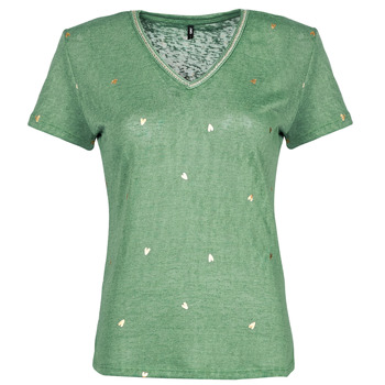 Textil Ženy Trička s krátkým rukávem Only ONLSTEPHANIA Zelená