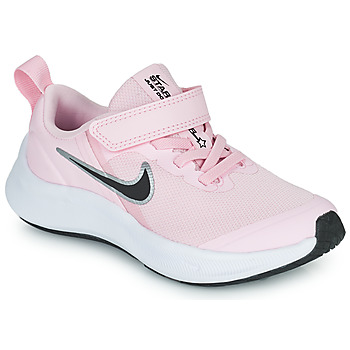 Boty Děti Multifunkční sportovní obuv Nike Nike Star Runner 3 Růžová / Černá