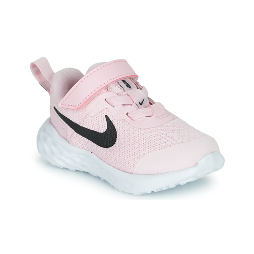 Boty Děti Multifunkční sportovní obuv Nike Nike Revolution 6 Růžová / Černá