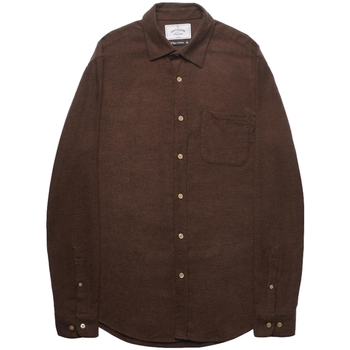 Textil Muži Košile s dlouhymi rukávy Portuguese Flannel Teca Shirt - Brown Hnědá