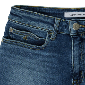 Calvin Klein Jeans RELAXED HR SHORT MID BLUE Modrá
