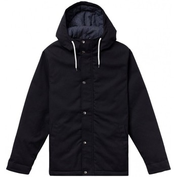 Textil Muži Kabáty Revolution Hooded Jacket 7311 - Black Černá