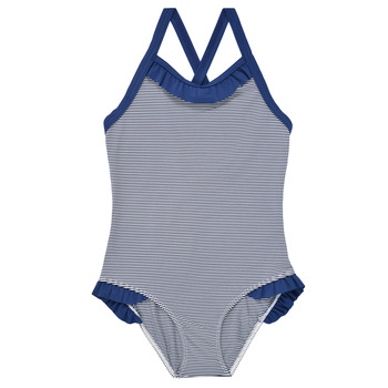 Textil Dívčí jednodílné plavky Petit Bateau BEURI Modrá