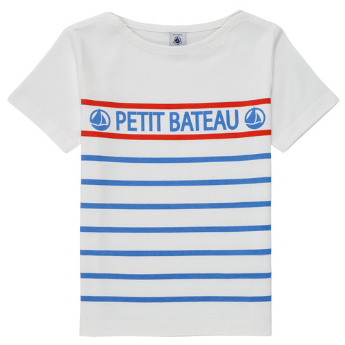 Textil Chlapecké Trička s krátkým rukávem Petit Bateau BLEU           