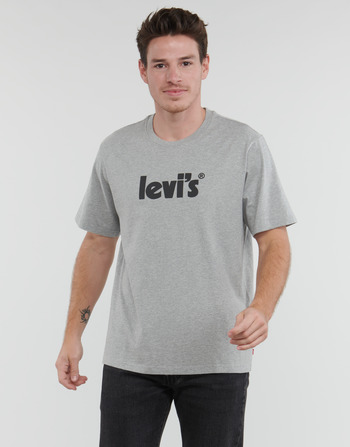 Levi's SS RELAXED FIT TEE Šedá