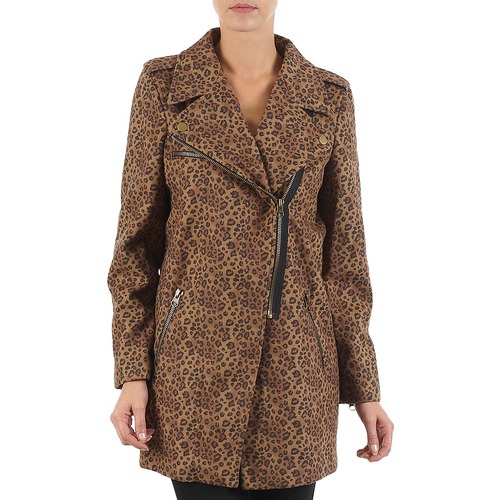 Textil Ženy Kabáty Brigitte Bardot BB43110 Hnědá