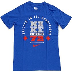 Textil Chlapecké Trička s krátkým rukávem Nike CAMISETA NIO  807287 Modrá