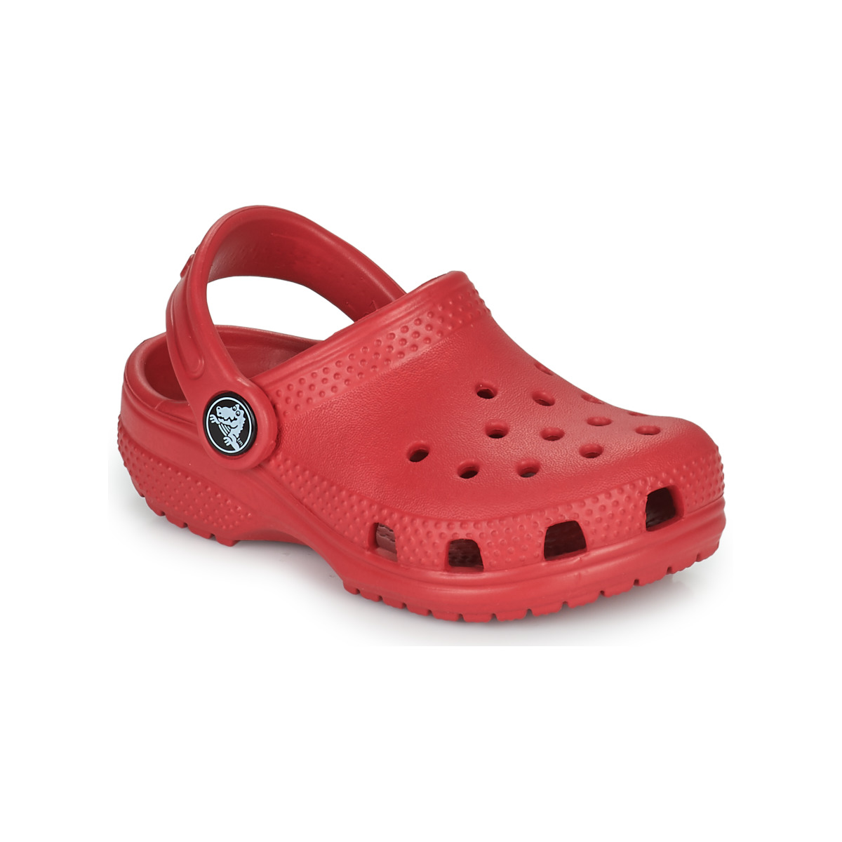 Boty Děti Pantofle Crocs CLASSIC CLOG T Červená
