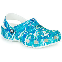 Boty Chlapecké Pantofle Crocs Classic Pool Party Clog K Modrá