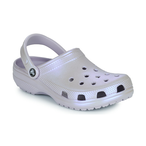 Boty Ženy Pantofle Crocs CLASSIC 4 HER CLOG Bílá / Duhová