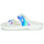 Boty Ženy Dřeváky Crocs CLASSIC CROCS SOLARIZED SANDAL Bílá / Modrá