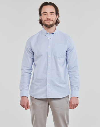 Textil Muži Košile s dlouhymi rukávy Selected SLHREGRICK Modrá