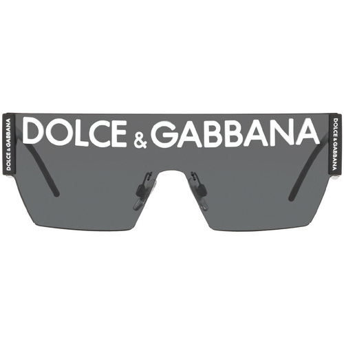 Hodinky & Bižuterie Děti sluneční brýle D&G Occhiali da Sole  DG2233 01/87 Černá