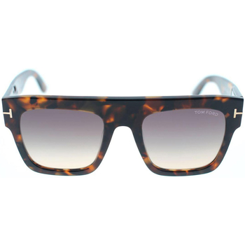 Hodinky & Bižuterie sluneční brýle Tom Ford Occhiali da Sole  FT0847S Renee 52B Hnědá