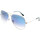 Hodinky & Bižuterie sluneční brýle Ray-ban Occhiali da Sole  Aviator RB3025 003/3F Stříbrná       