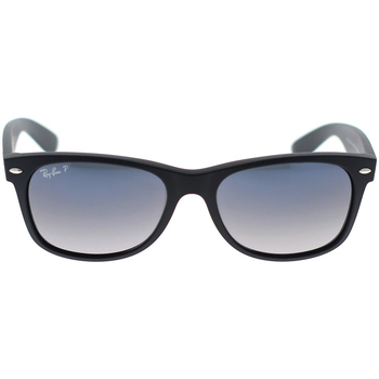 Hodinky & Bižuterie sluneční brýle Ray-ban Occhiali da Sole  New Wayfarer RB2132 601S78 Polarizzati Černá
