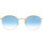 Hodinky & Bižuterie sluneční brýle Ray-ban Occhiali da Sole  Round Metal RB3447N 001/3F Zlatá