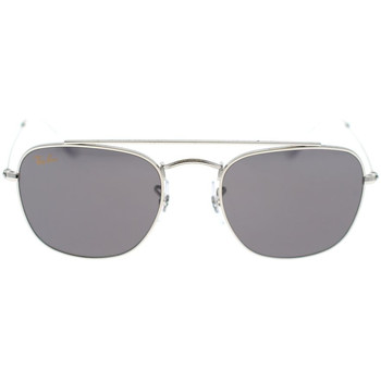 Hodinky & Bižuterie sluneční brýle Ray-ban Occhiali da Sole  RB3557 9198B1 Stříbrná       