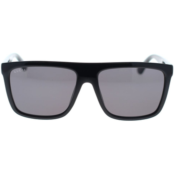 Hodinky & Bižuterie Muži sluneční brýle Gucci Occhiali da Sole  GG0748 001 Černá