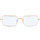 Hodinky & Bižuterie sluneční brýle Ray-ban Occhiali da Sole  Rectangle RB1969 001/W3 Zlatá