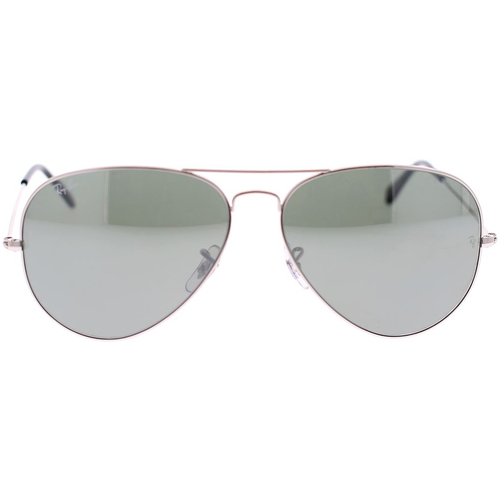Hodinky & Bižuterie sluneční brýle Ray-ban Occhiali da Sole  Aviator RB3025 003/40 Stříbrná       