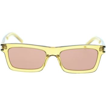 Hodinky & Bižuterie Ženy sluneční brýle Yves Saint Laurent Occhiali da Sole Saint Laurent SL 461 Betty 003 Žlutá