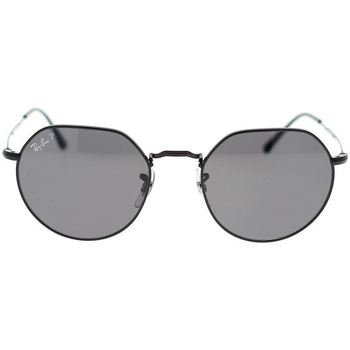 Hodinky & Bižuterie sluneční brýle Ray-ban Occhiali da Sole  RB3565 Jack 002/48 Polarizzati Černá