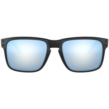 Hodinky & Bižuterie sluneční brýle Oakley Occhiali da Sole  Holbrook OO9102 9102C1 Polarizzati Černá