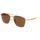 Hodinky & Bižuterie sluneční brýle Gucci Occhiali da Sole  GG0985S 002 Zlatá