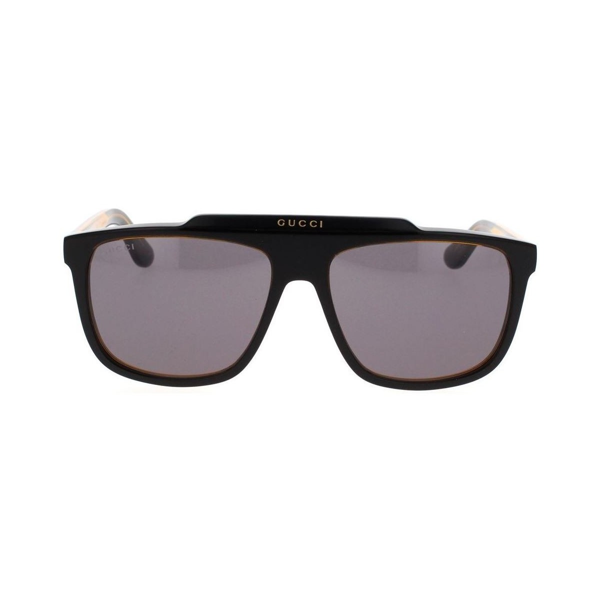Hodinky & Bižuterie Muži sluneční brýle Gucci Occhiali da Sole  GG1039S 001 Černá
