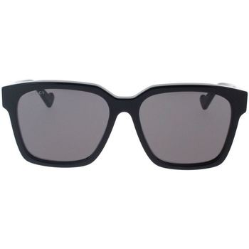 Hodinky & Bižuterie Muži sluneční brýle Gucci Occhiali da Sole  GG0965SA 001 Black Grey Černá